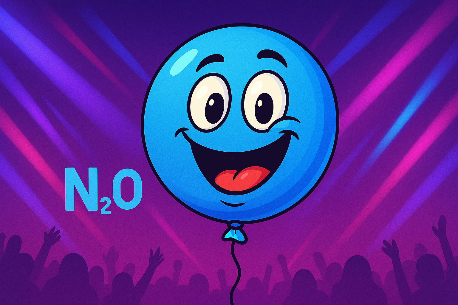 Шары с веселящим газом: заказ и доставка в клубы Москвы изображение